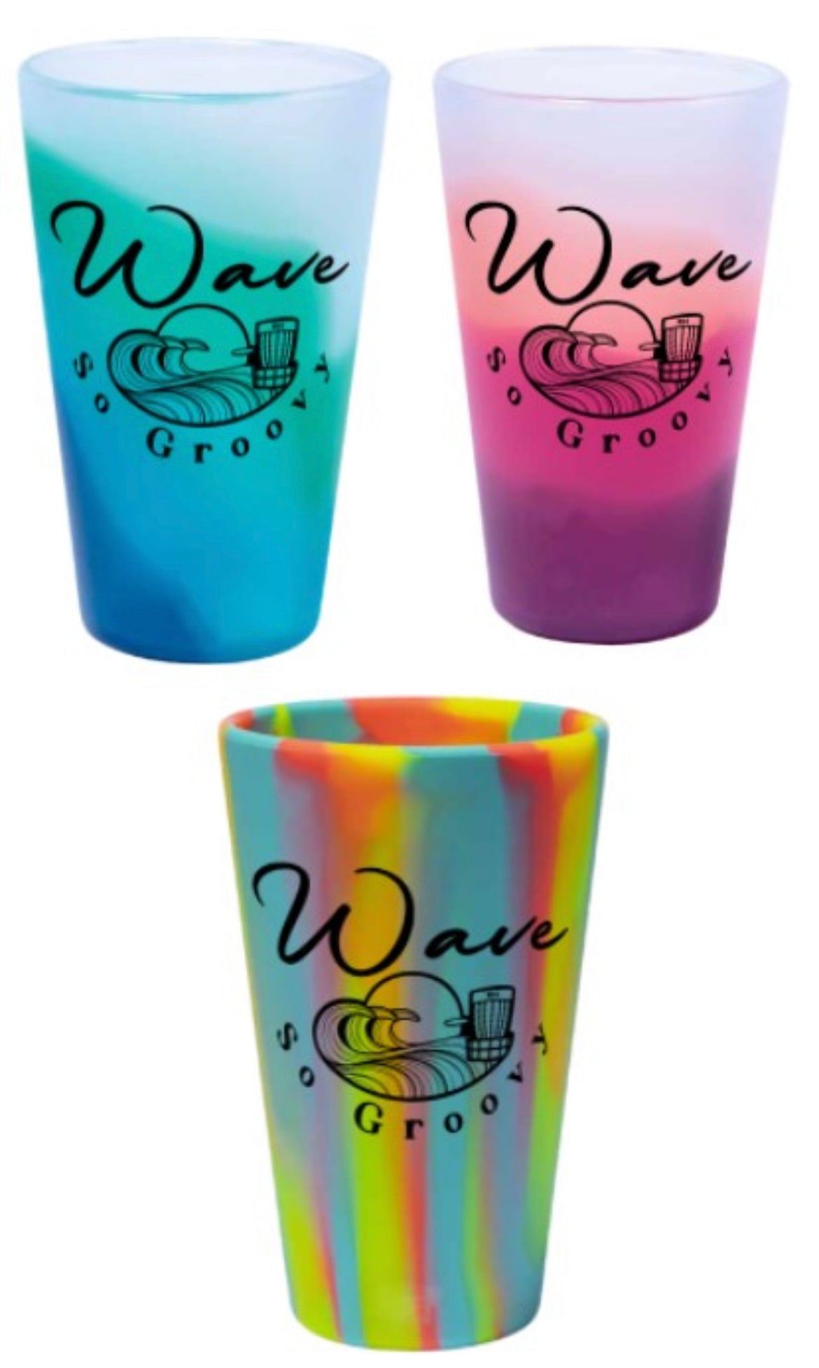 3 Wave So Groovy 16oz Pints & Lil Wizard Pack