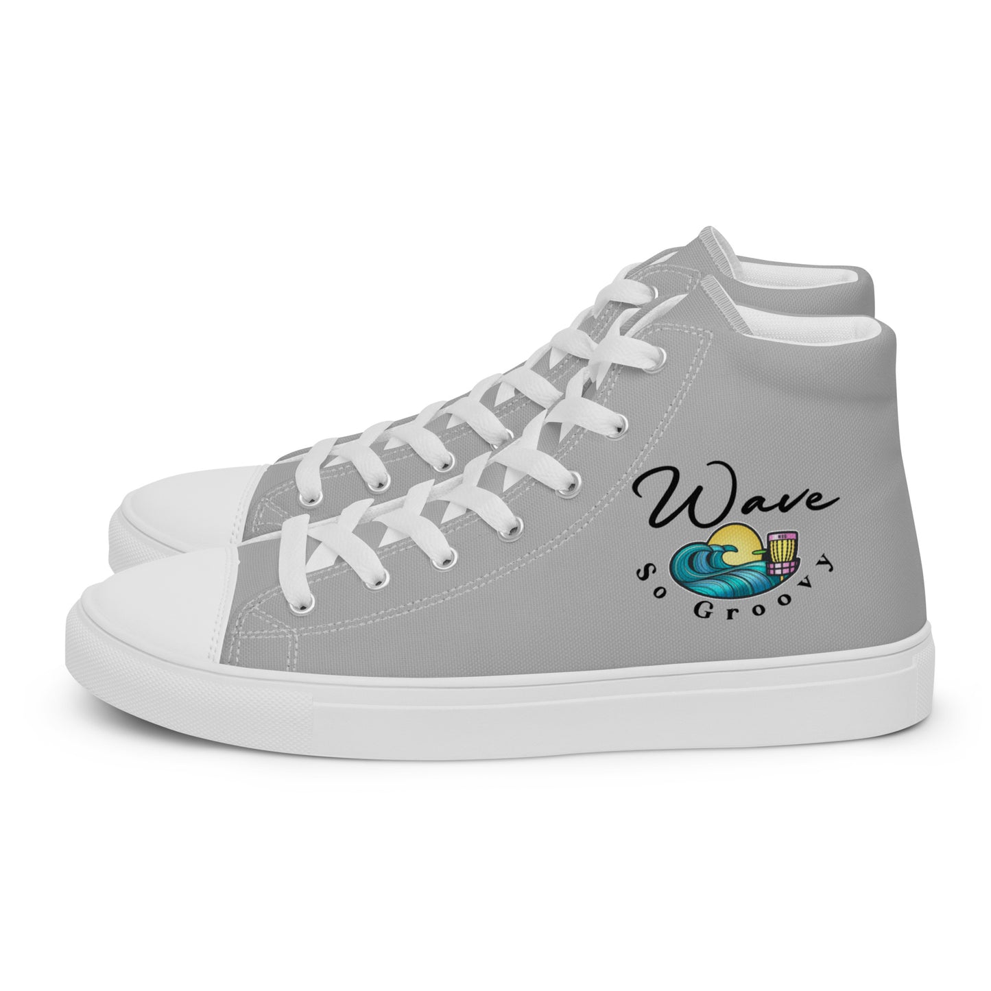 Men’s high top canvas shoes