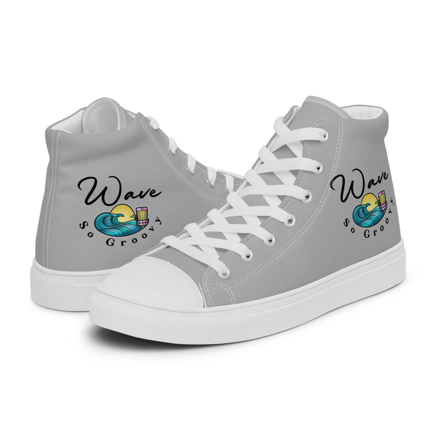 Men’s high top canvas shoes