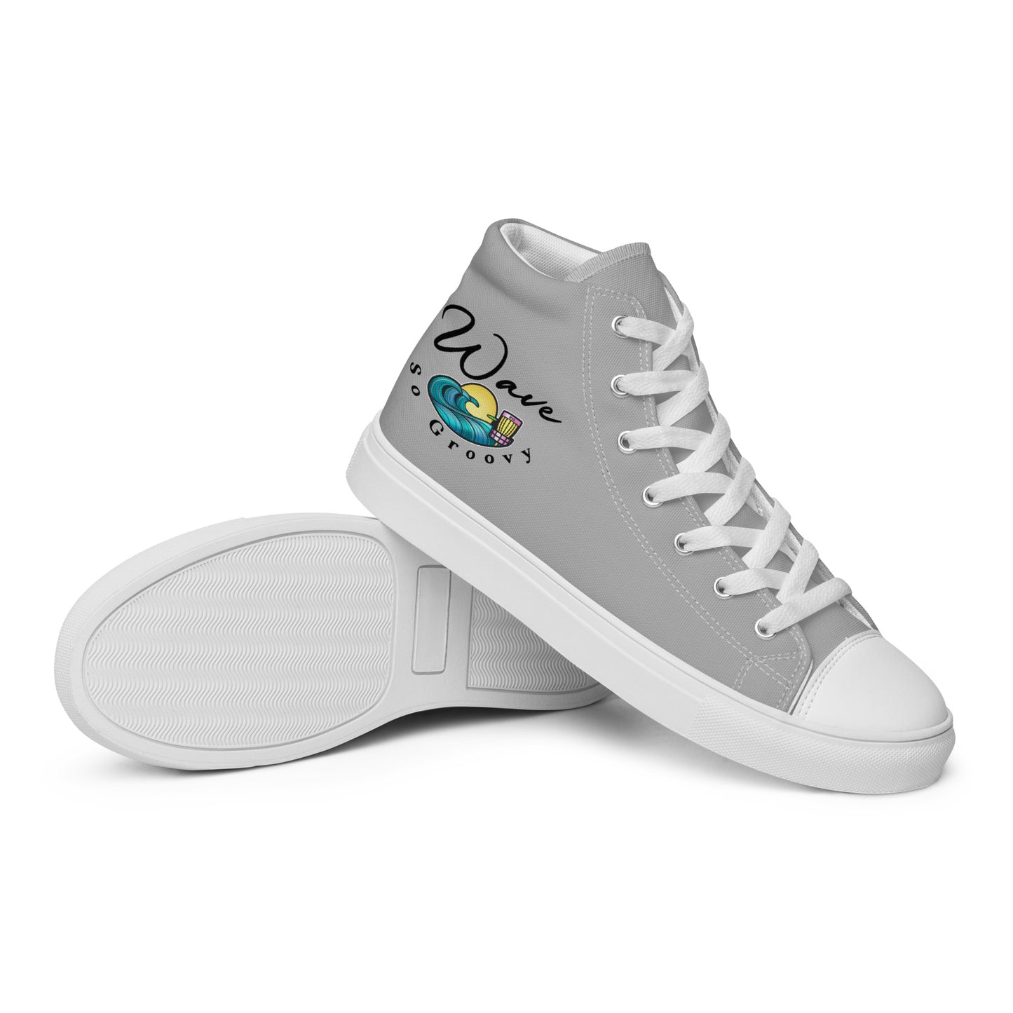 Men’s high top canvas shoes