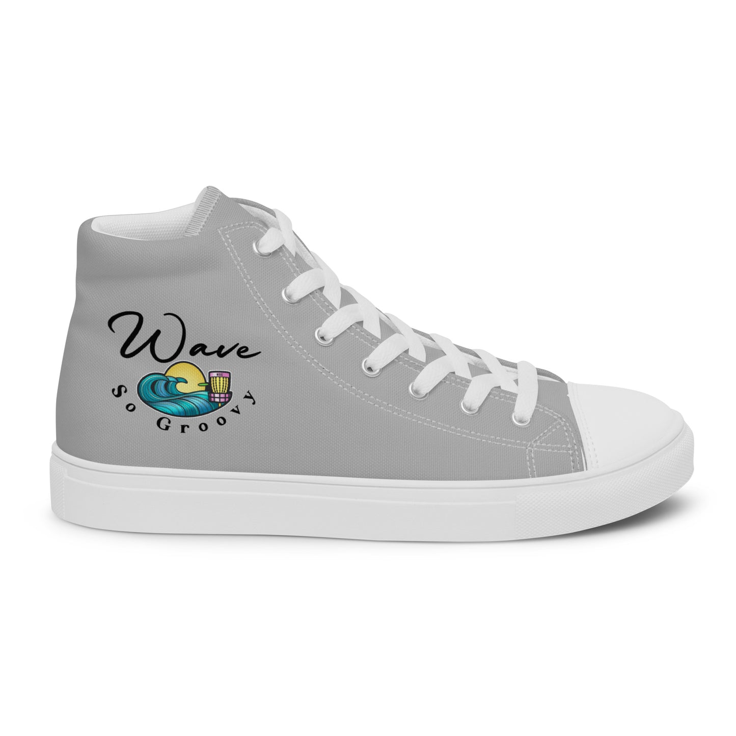 Men’s high top canvas shoes