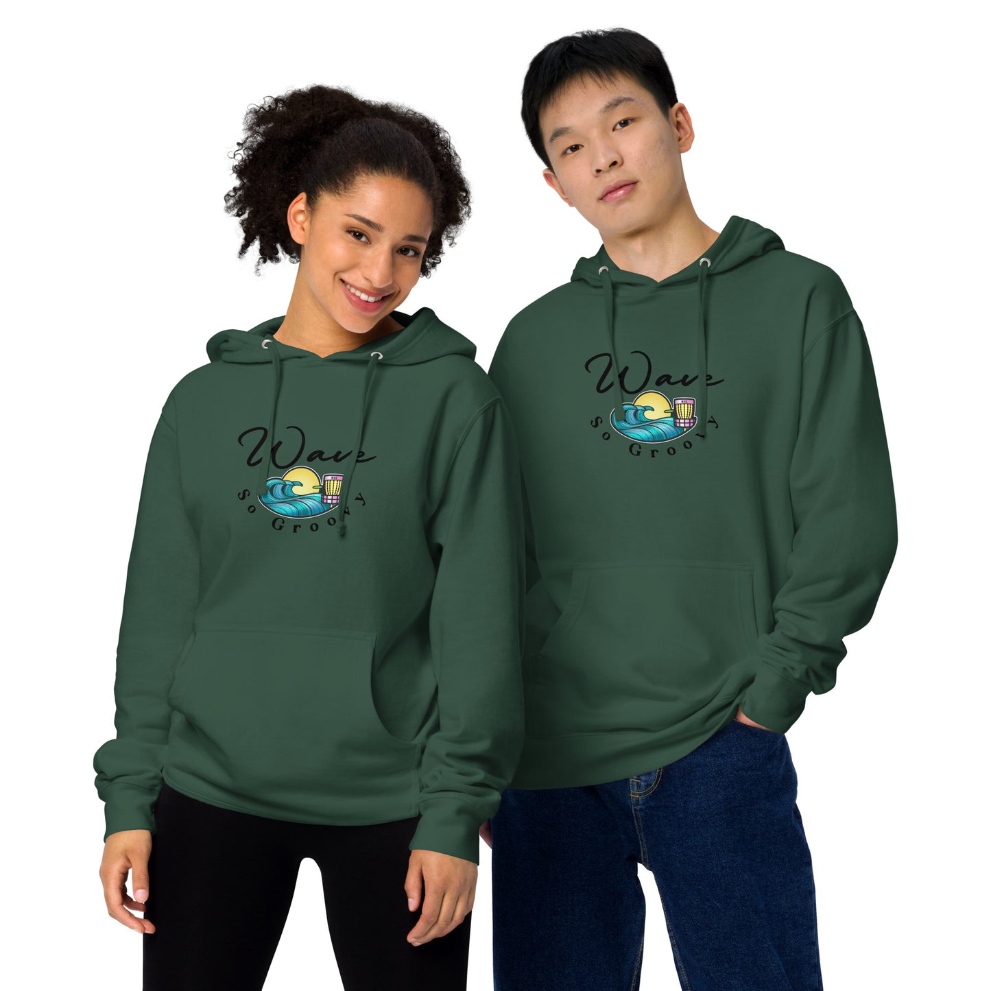 Unisex midweight hoodie