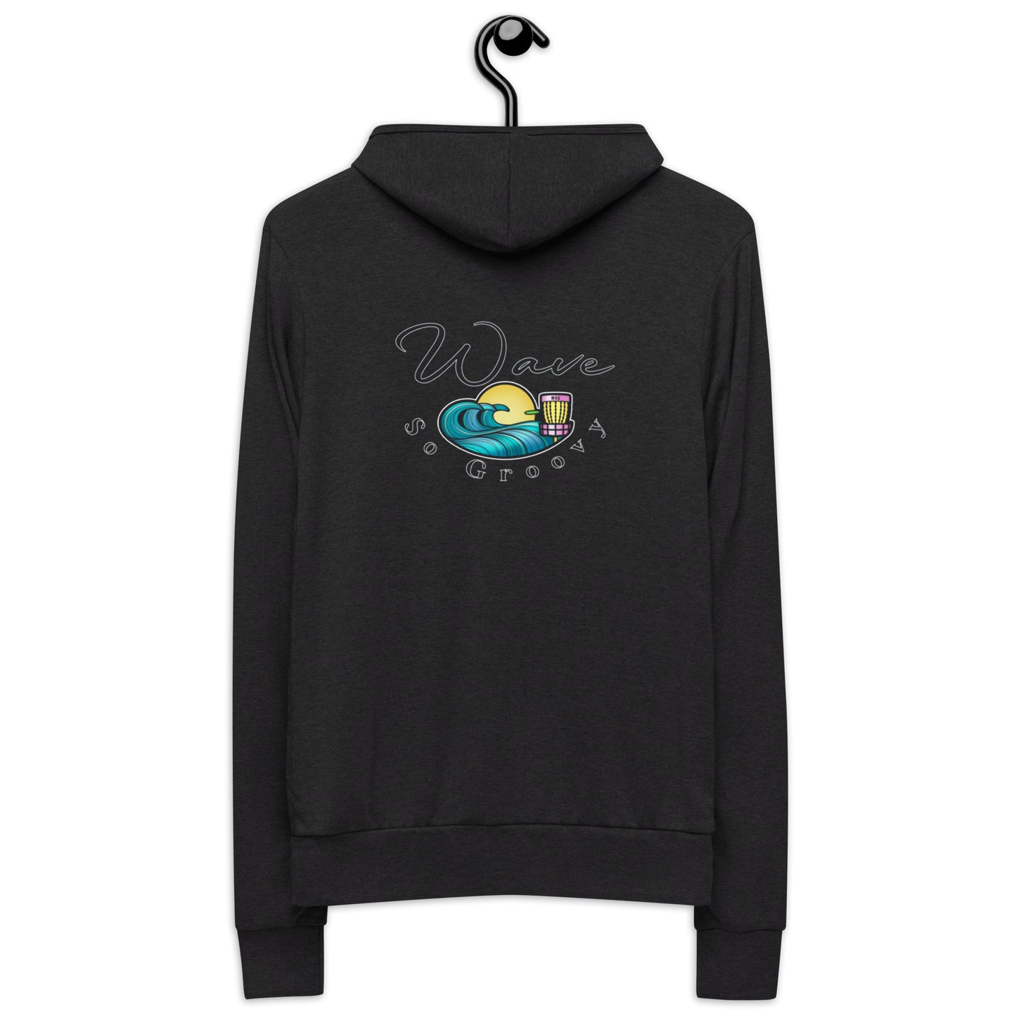 Wave So Groovy Official Unisex Zip Hoodie