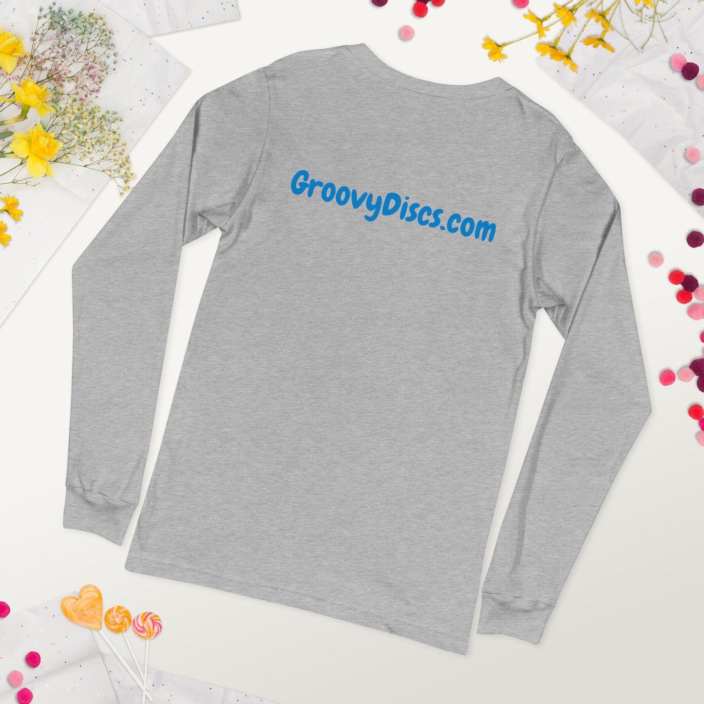Wave So Groovy Official Long Sleeve T-shirt GroovyDiscs.com