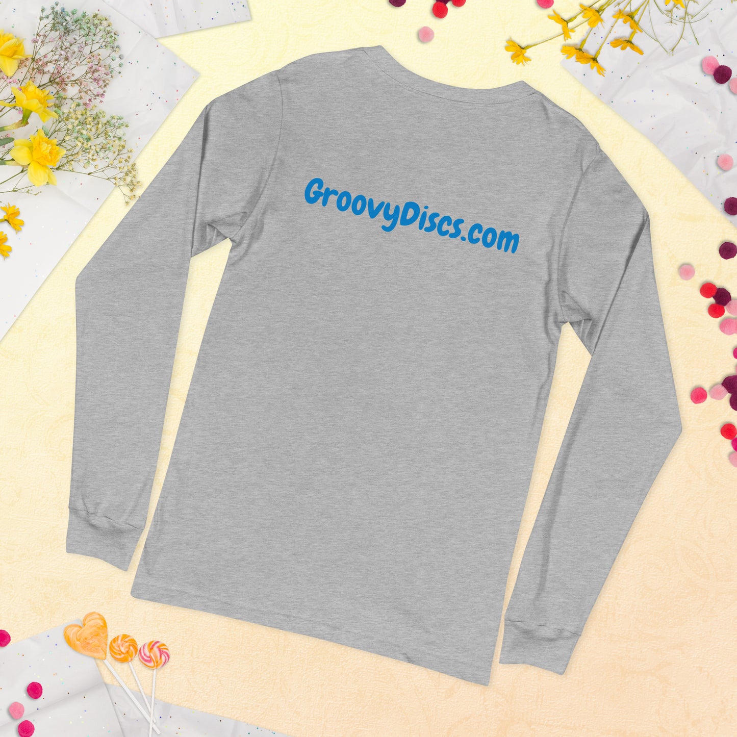Wave So Groovy Official Long Sleeve T-shirt GroovyDiscs.com