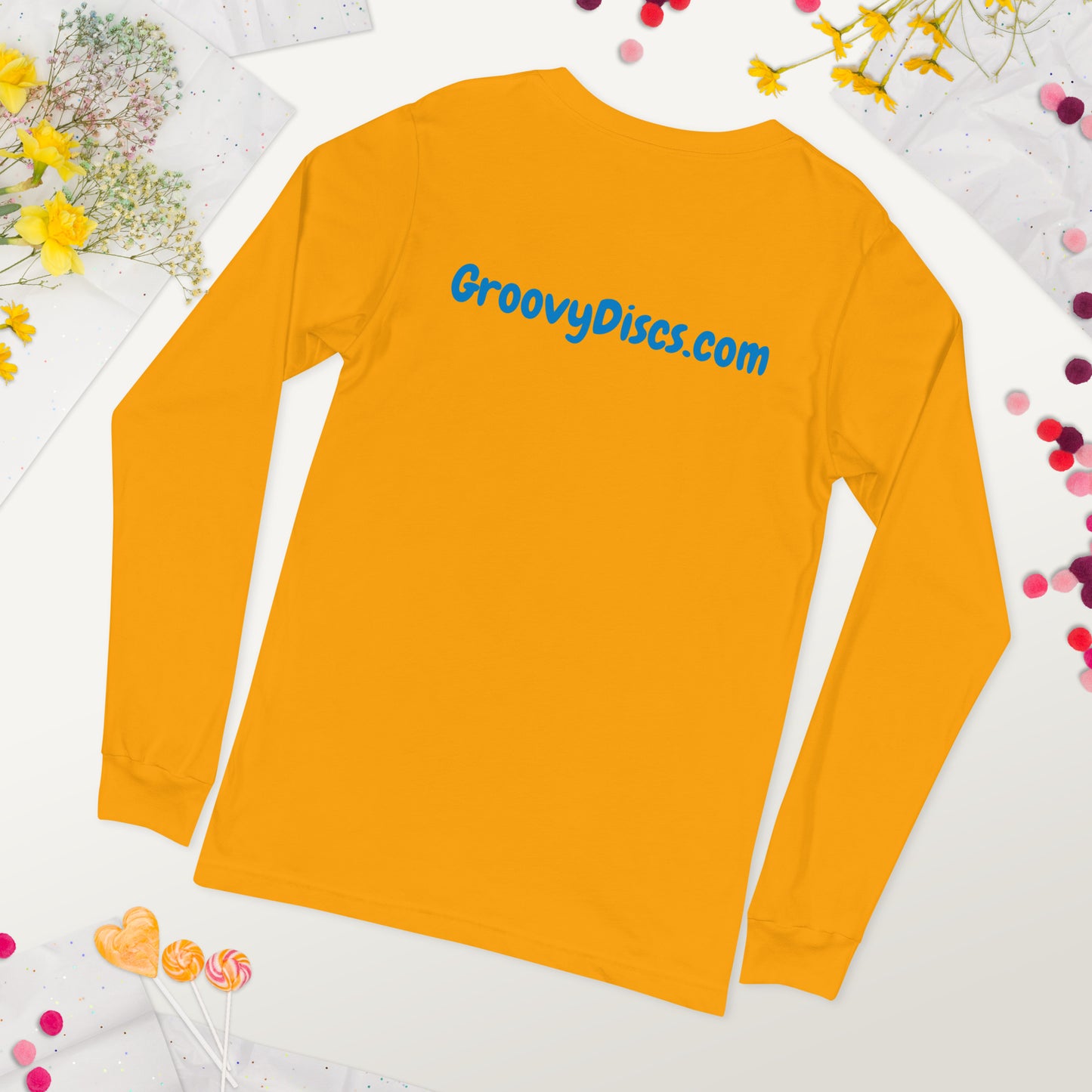 Wave So Groovy Official Long Sleeve T-shirt GroovyDiscs.com