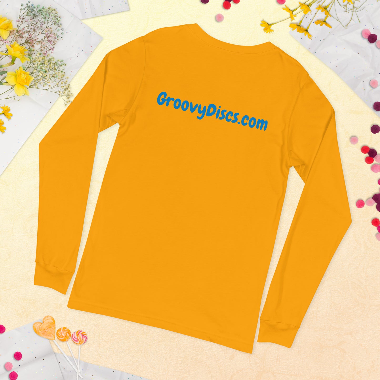 Wave So Groovy Official Long Sleeve T-shirt GroovyDiscs.com