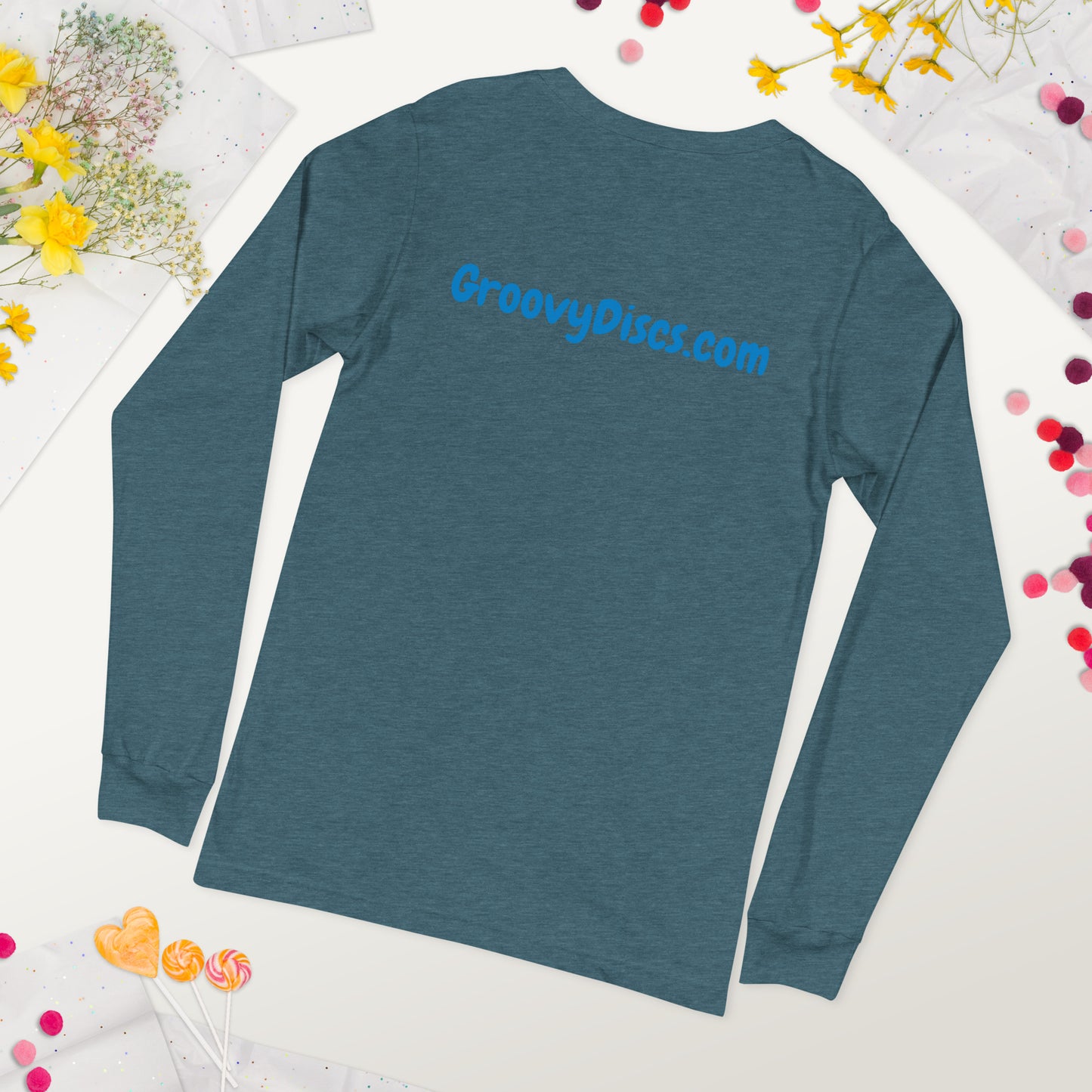 Wave So Groovy Official Long Sleeve T-shirt GroovyDiscs.com