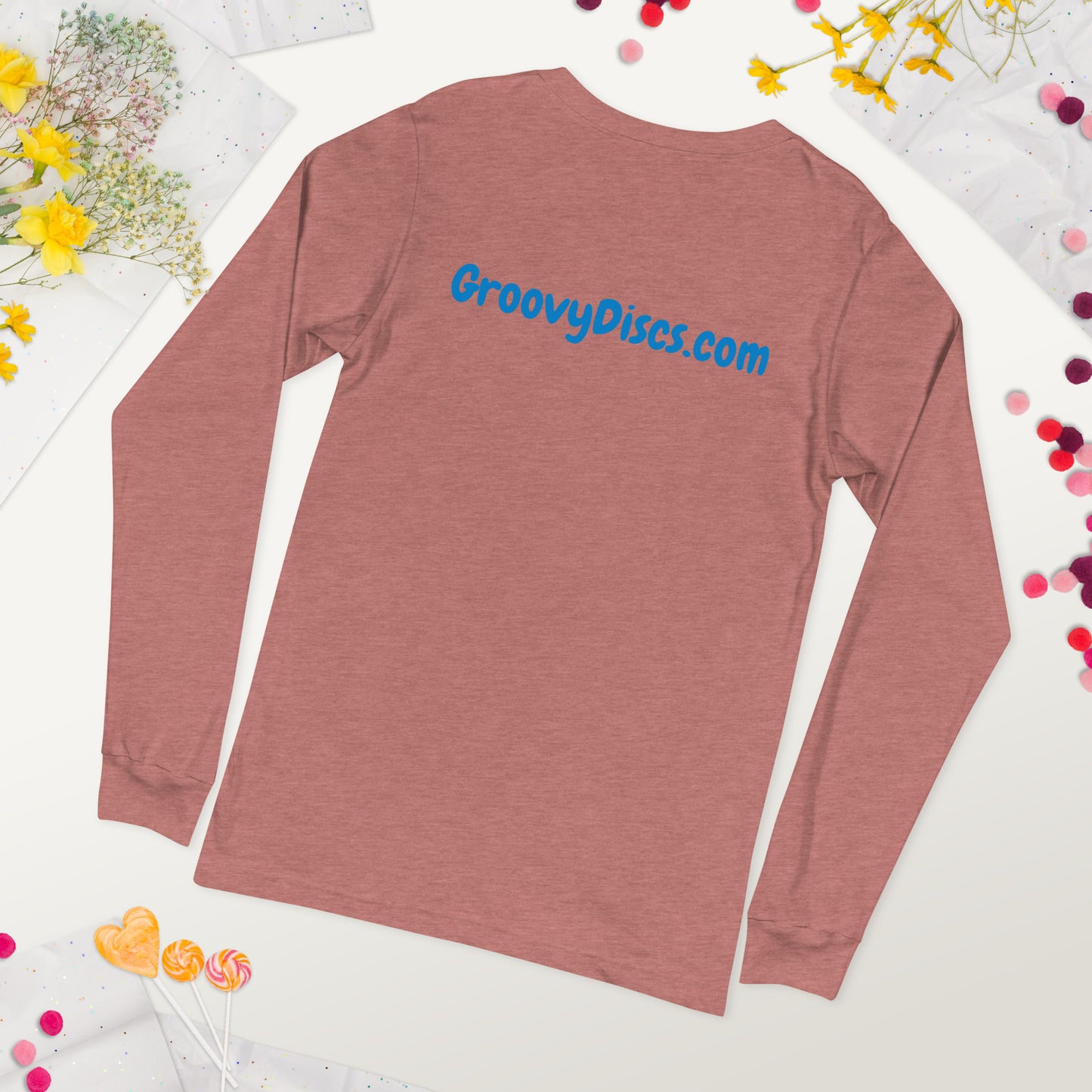 Wave So Groovy Official Long Sleeve T-shirt GroovyDiscs.com