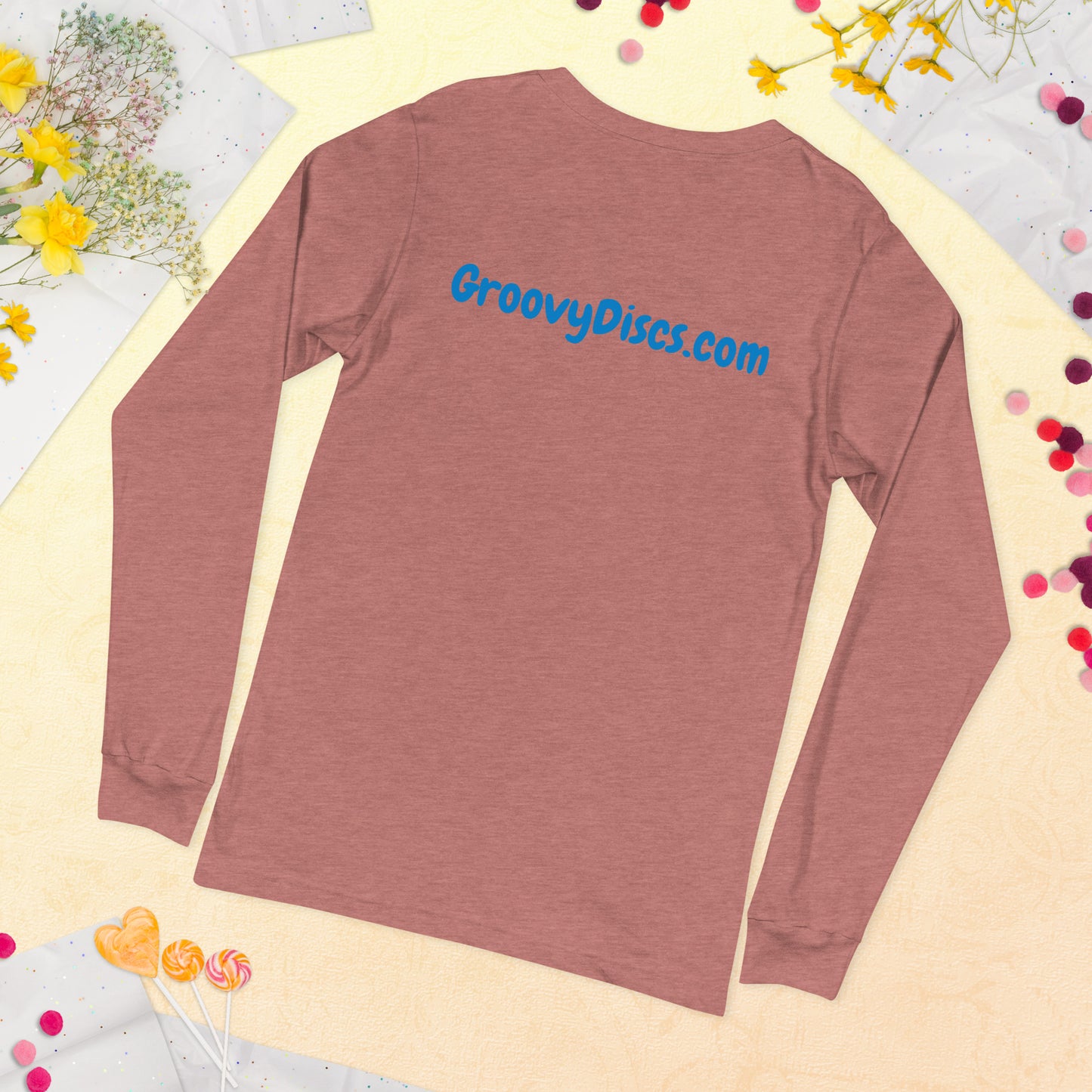 Wave So Groovy Official Long Sleeve T-shirt GroovyDiscs.com