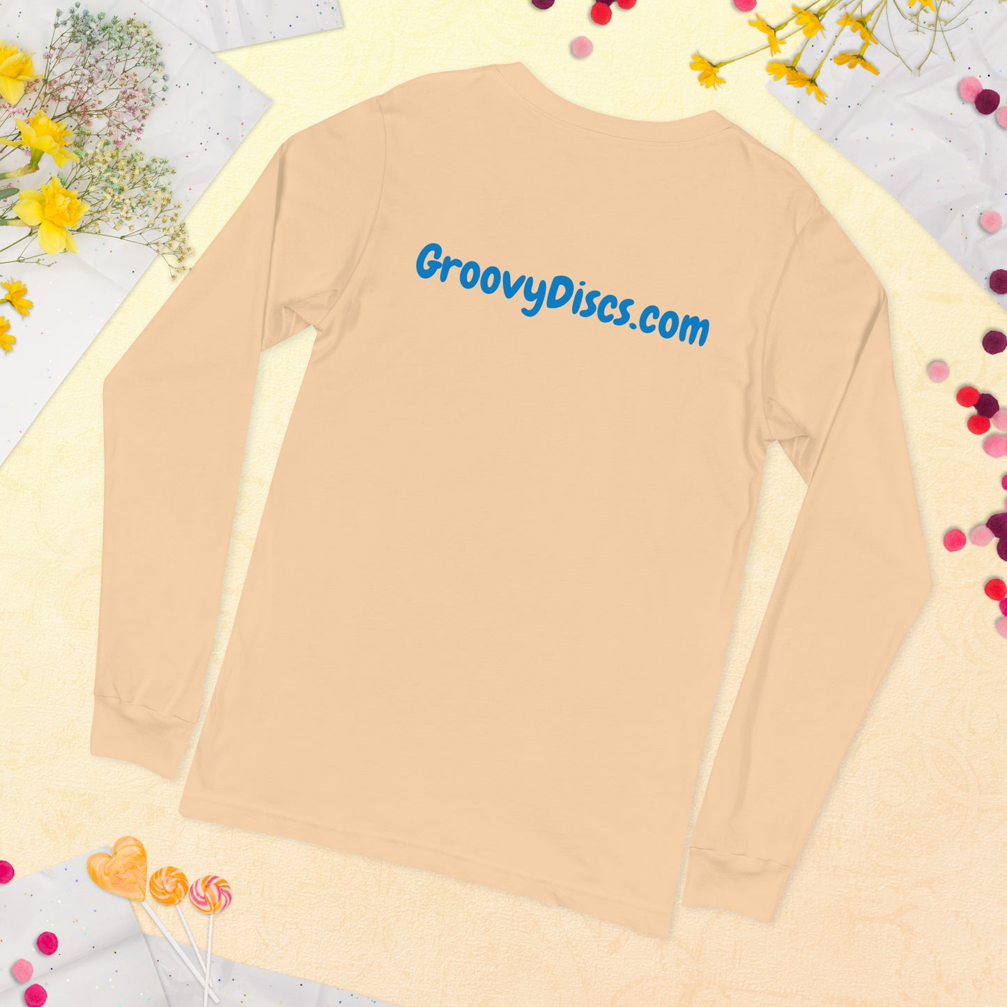 Wave So Groovy Official Long Sleeve T-shirt GroovyDiscs.com