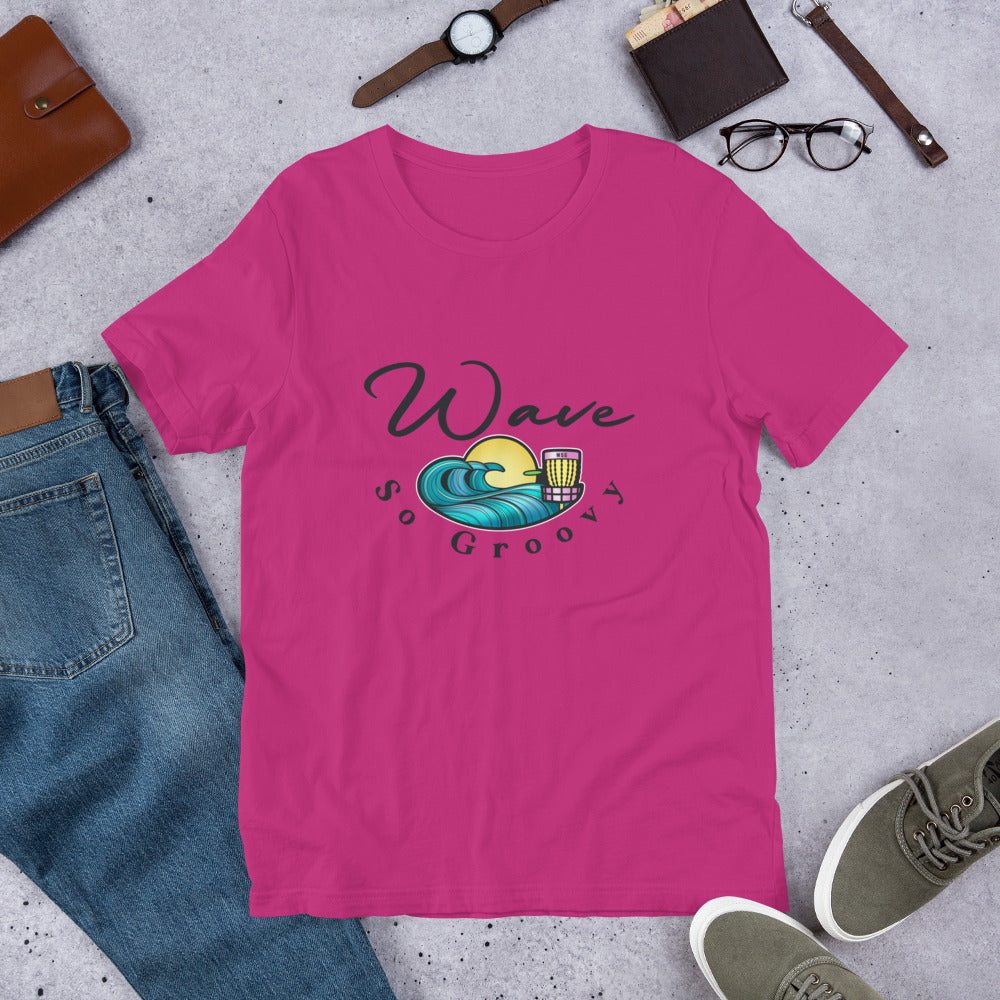 Wave So Groovy Official T-shirt GroovyDiscs.com