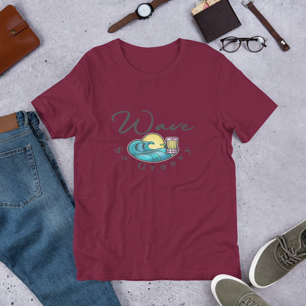 Wave So Groovy Official T-shirt GroovyDiscs.com