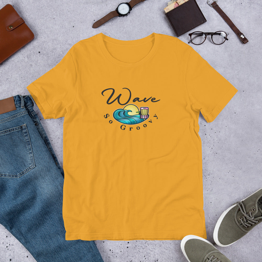 Wave So Groovy Official T-shirt GroovyDiscs.com