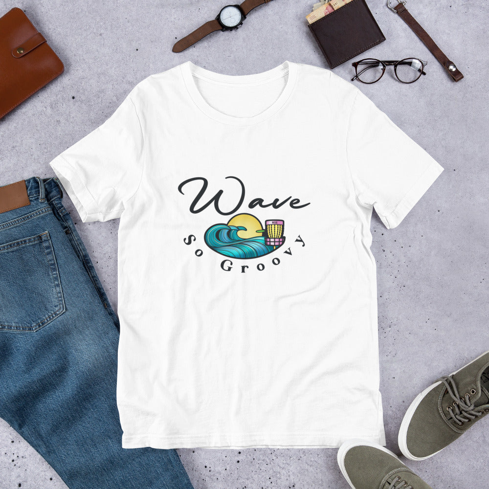 Wave So Groovy Official T-shirt GroovyDiscs.com