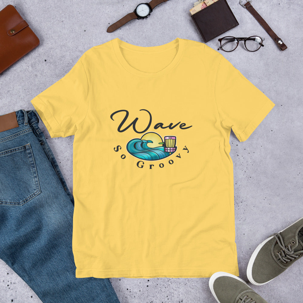 Wave So Groovy Official T-shirt GroovyDiscs.com