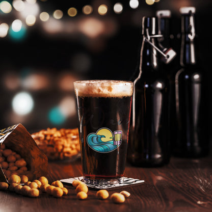 Shaker pint glass