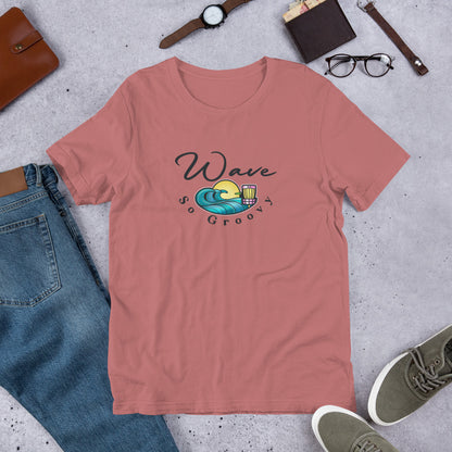 Wave So Groovy Official T-shirt GroovyDiscs.com